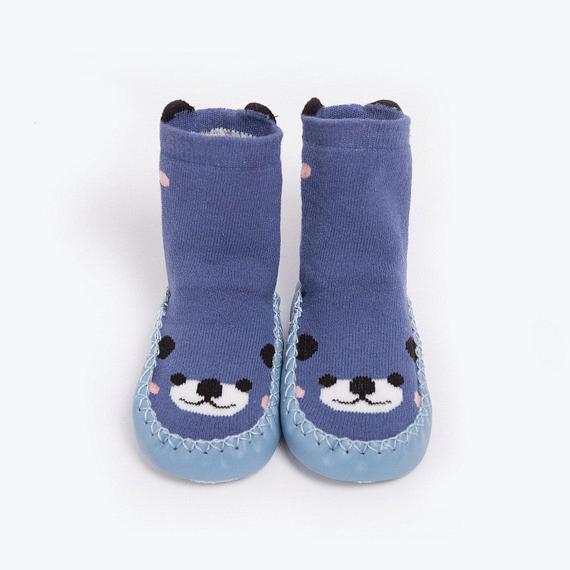 Winter Thickened Combed Cotton Baby Toddler Shoes Socks