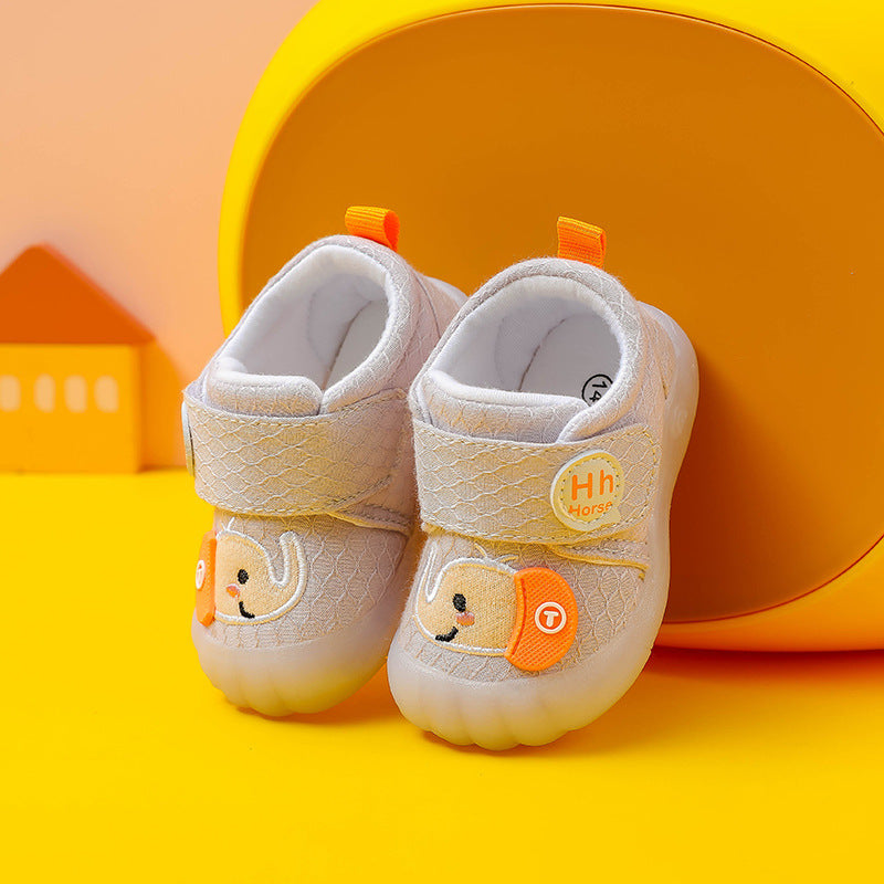 New Male Baby Toddler Shoes Spring And Autumn Breathable