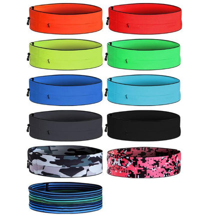 Outdoor Sports Waistband Elastic Mobile Phone Bag Sports Belt Bag