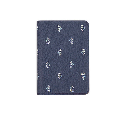 Korea cute animal and plant travel passport holder short passport set multi-function travel document package