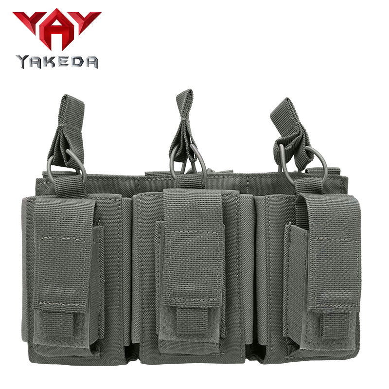 Tactical Triplet Accessory Bag 1000D Egg Clip Bag Molle Waist Bag Tactical Triplet Bag