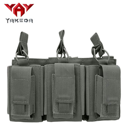 Tactical Triplet Accessory Bag 1000D Egg Clip Bag Molle Waist Bag Tactical Triplet Bag