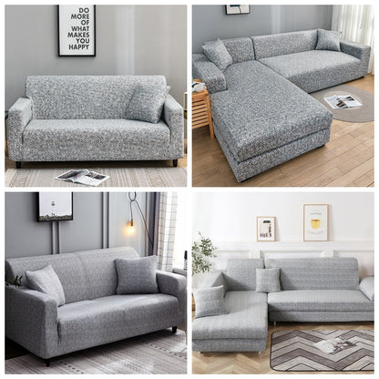 Home Fashion Simple Printing Stretch Sofa Cover