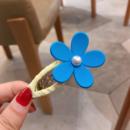 Flower hair clip