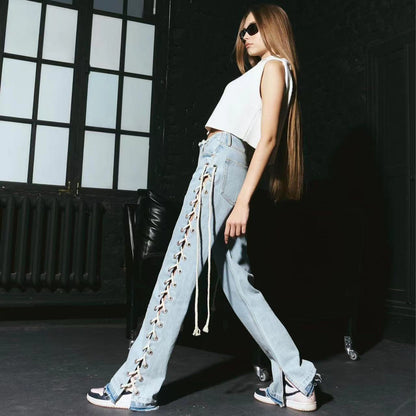 Casual Fashionable Wide Leg Pants Women