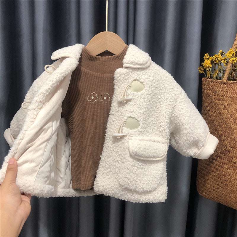 Baby Lamb Wool Coat Autumn And Winter