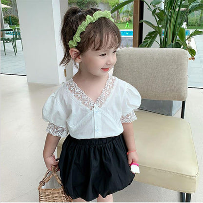 Children''s summer sweet Suit