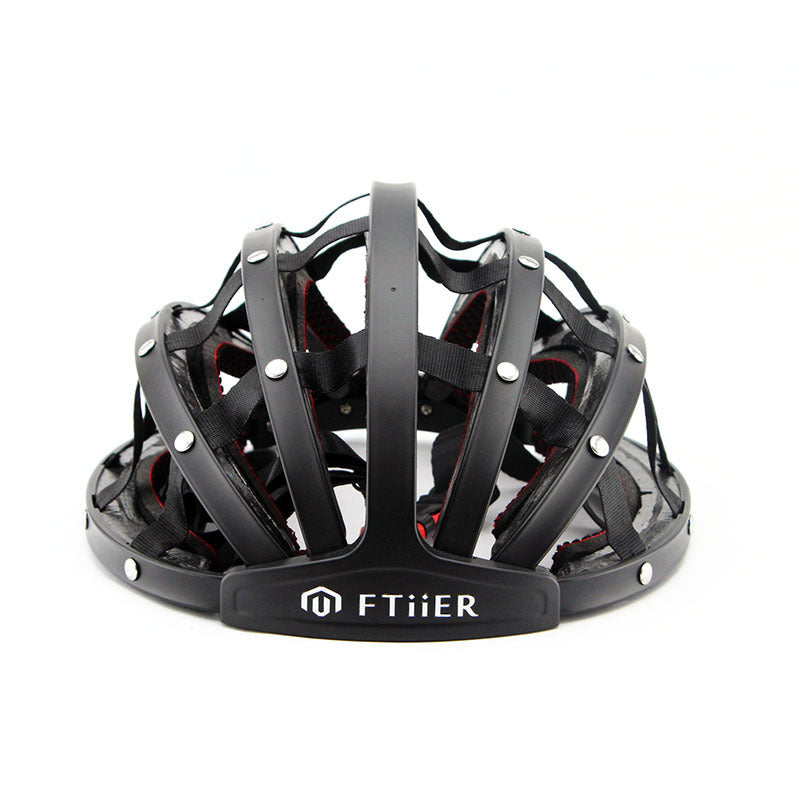 Convenient folding mountain bike helmet