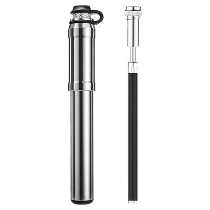 Mini high pressure bicycle pump