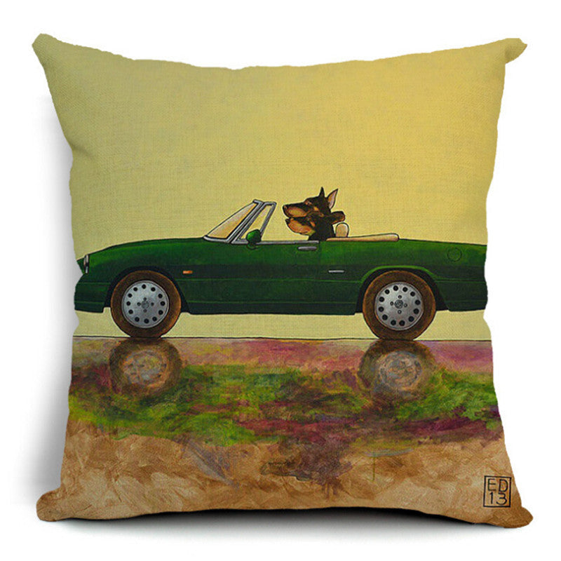 Car small animal pillowcase