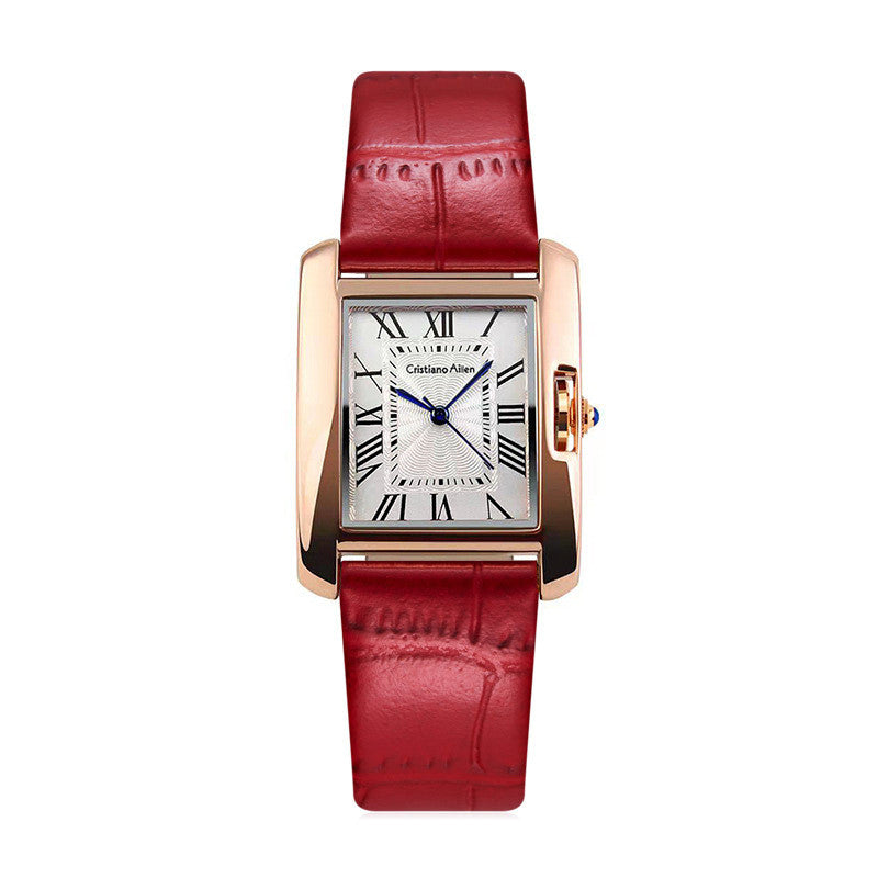 Rose Red Personalized Quartz Watch Women's Watch