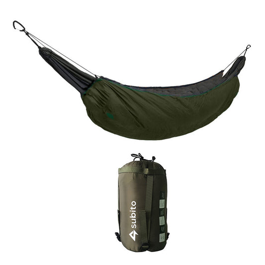 Outdoor Portable Hammock Underquilt Hammock Thermal Under Blanket Winter Warm Hammock Insulation Accessory For Camping