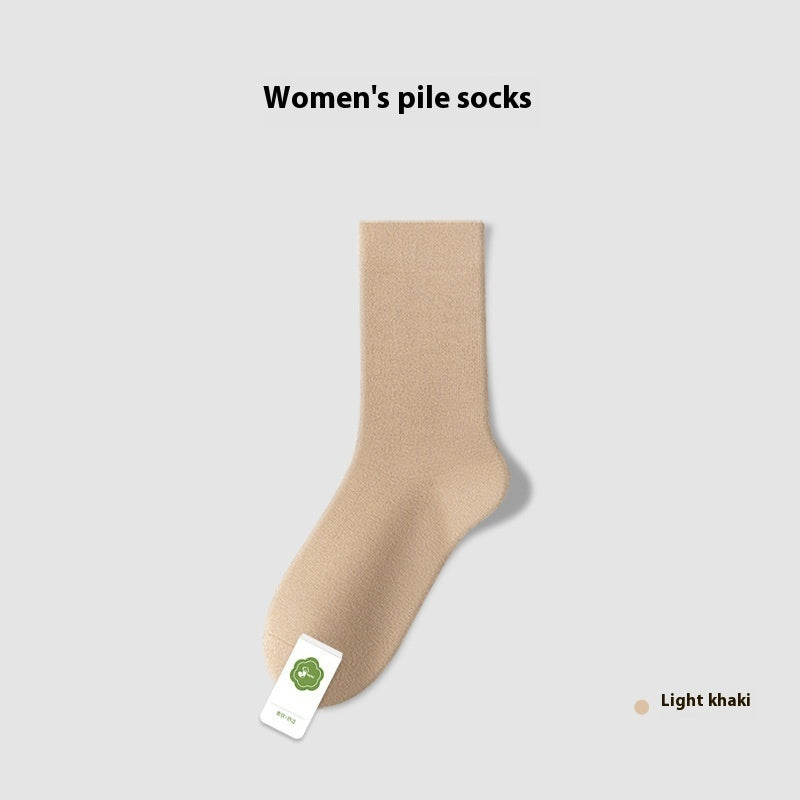 Spring And Summer Thin Anti-Pilling Pure Cotton Women's Socks Sweat-absorbent Breathable