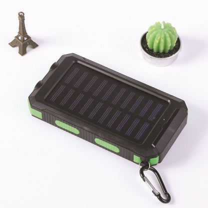 Strong Waterproof Solar Power Bank 20000mah Compass