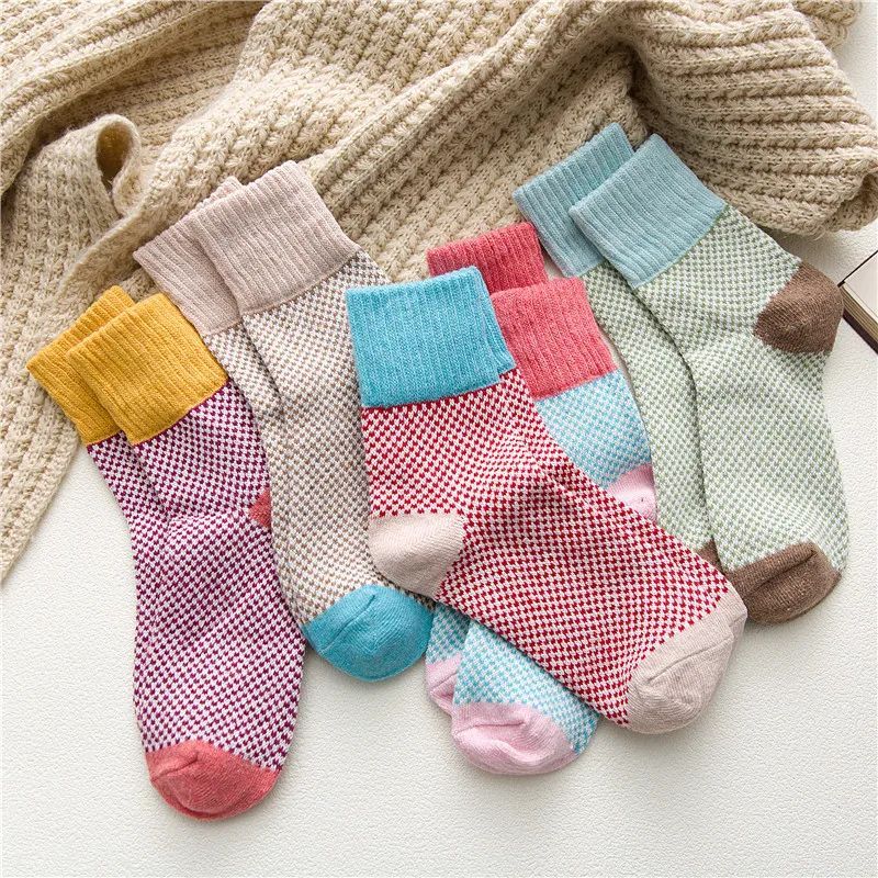 Thicken Women Winter Socks Warm Rabbit Wool Girl's