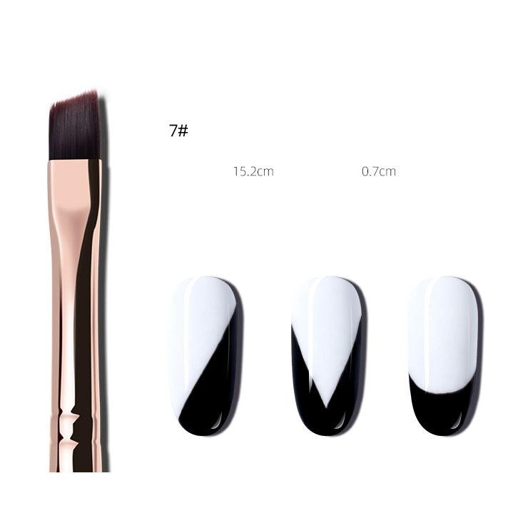 Round Head Nail Tool Light Therapy Paint Pen