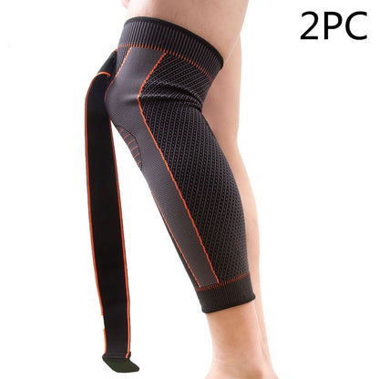 Long Straps Knee Pads Sports Protection Knee Non-Slip Leggings Running Squat Fitness