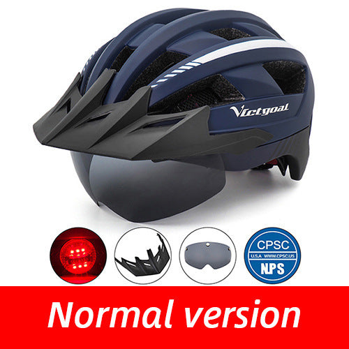 Driving helmet LED USB rechargeable bicycle helmet