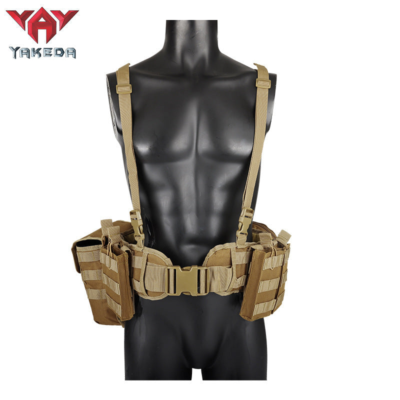 Light Tactical Vest Belly Bag Multi Functional Training Equipment Outdoor Military Fans Tactical Belly Bag In Summer