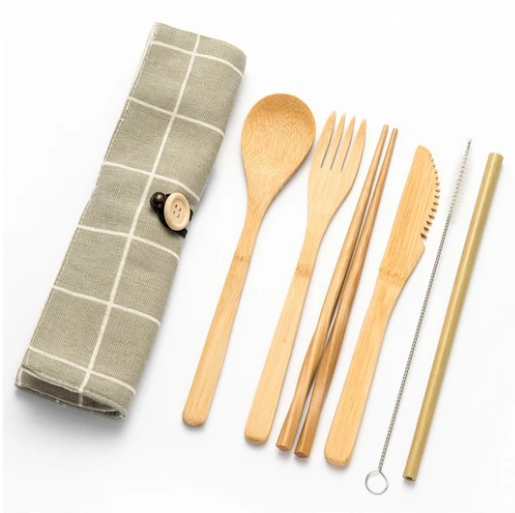 Chopsticks spoon bag travel cutlery bag