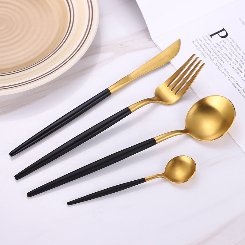 tableware stainless steel spoon set