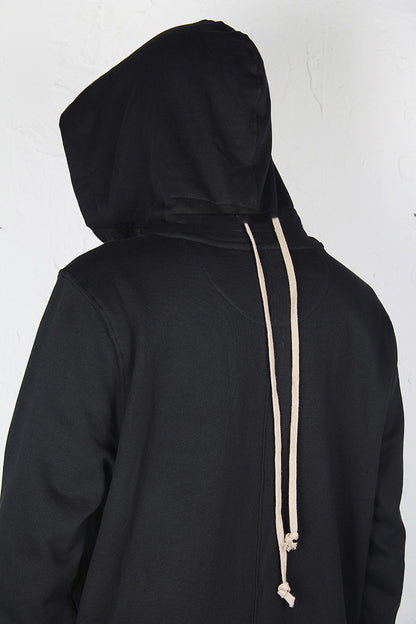 Fashion Rope Solid Cotton Hoodie