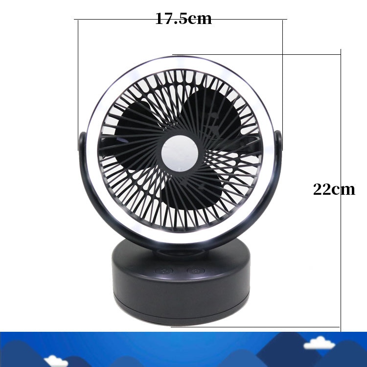 Tent LED fan light