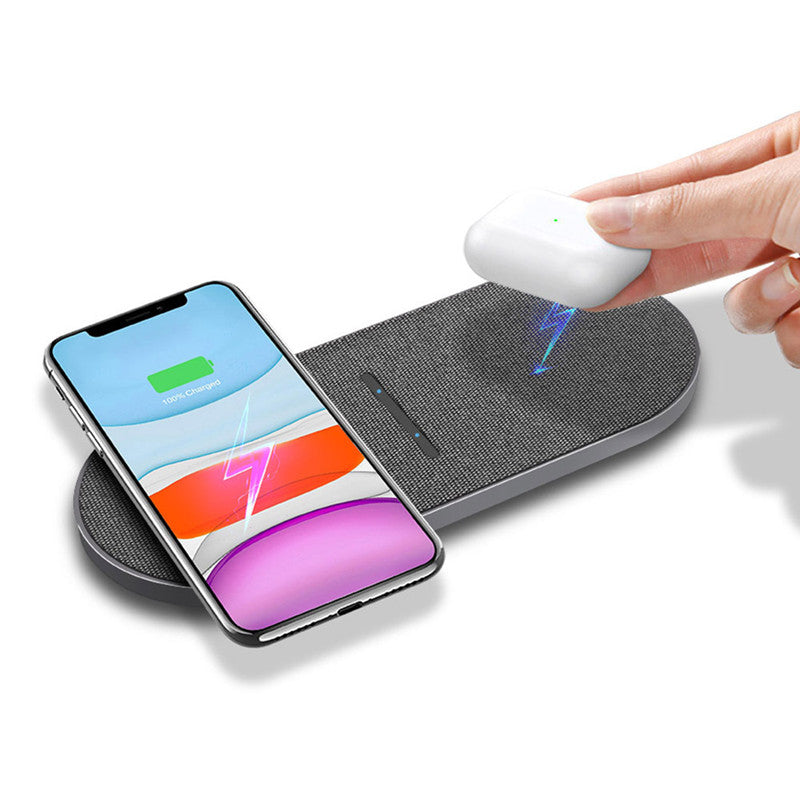 Wireless Charger 2 in 1 Pair 10W Quick Charge