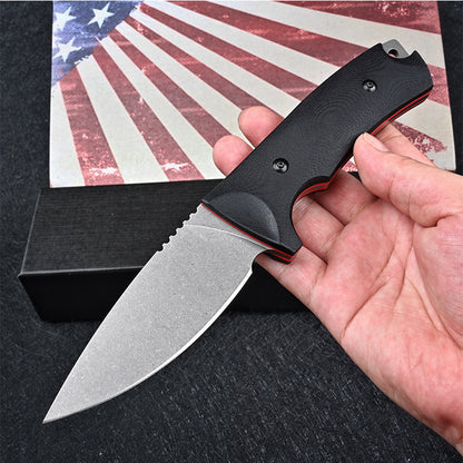 Outdoor Self-defense Survival Small Straight Knife