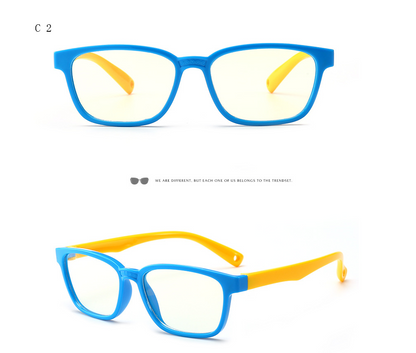 Flat mirror silicone goggles soft frame