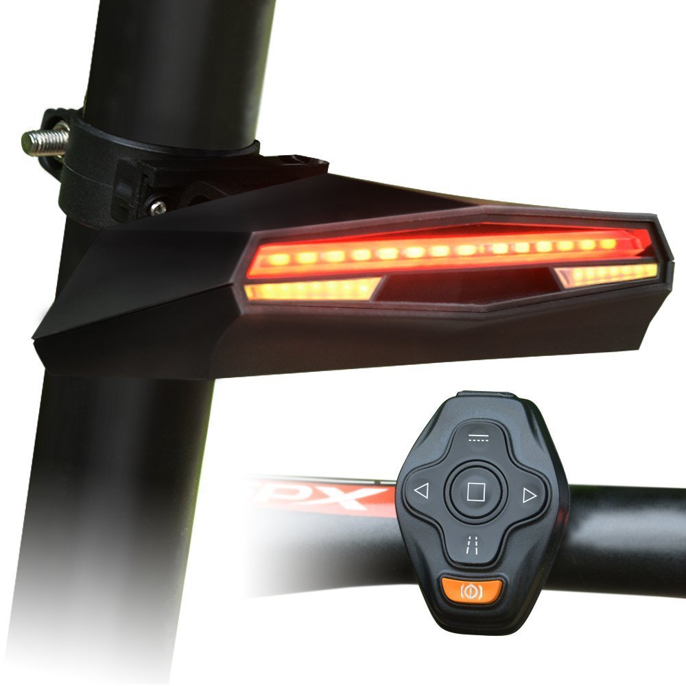 Smart mountain bike tail light