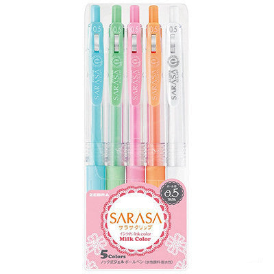 Color Press Gel Pen 8-Color Set Water Pen Milk Color