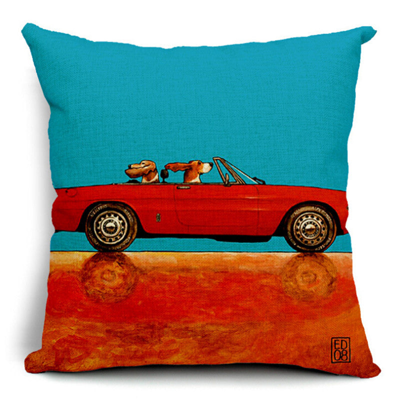 Car small animal pillowcase