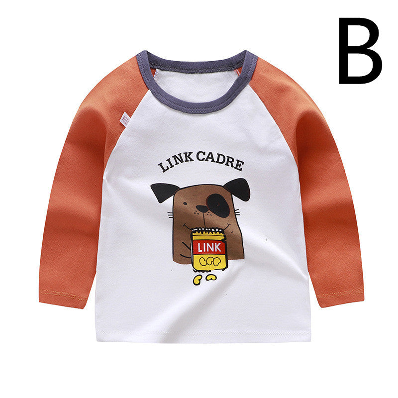 Baby Clothes Boys And Girls Cotton Long-sleeved T-shirt