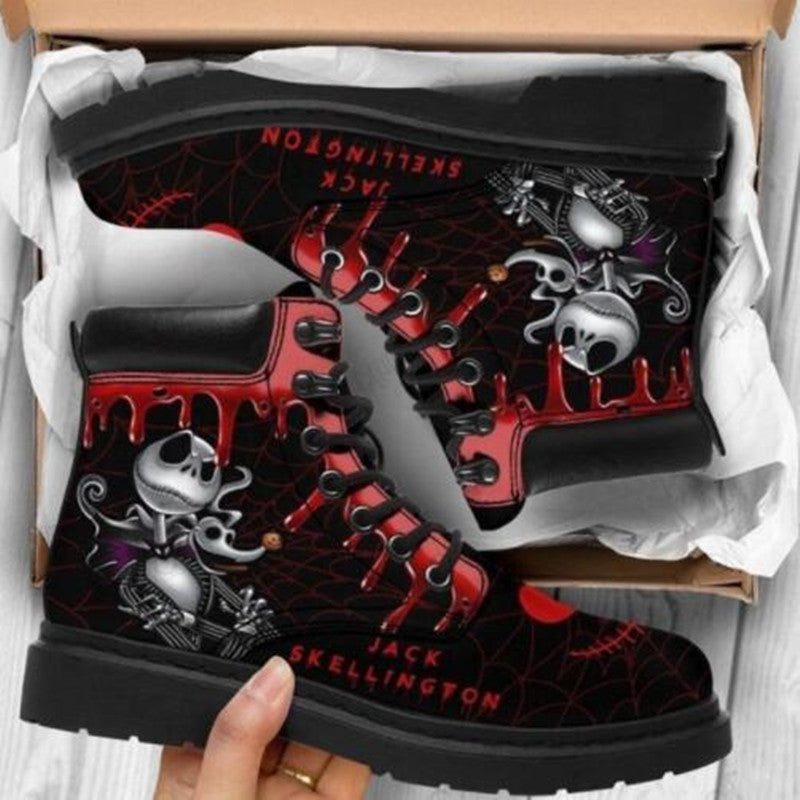 Women's Digital Printed High-Top Martin Boots