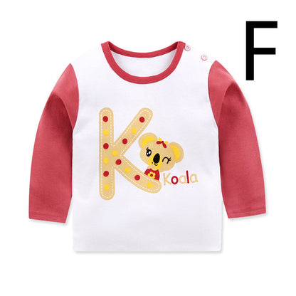 Baby Clothes Boys And Girls Cotton Long-sleeved T-shirt