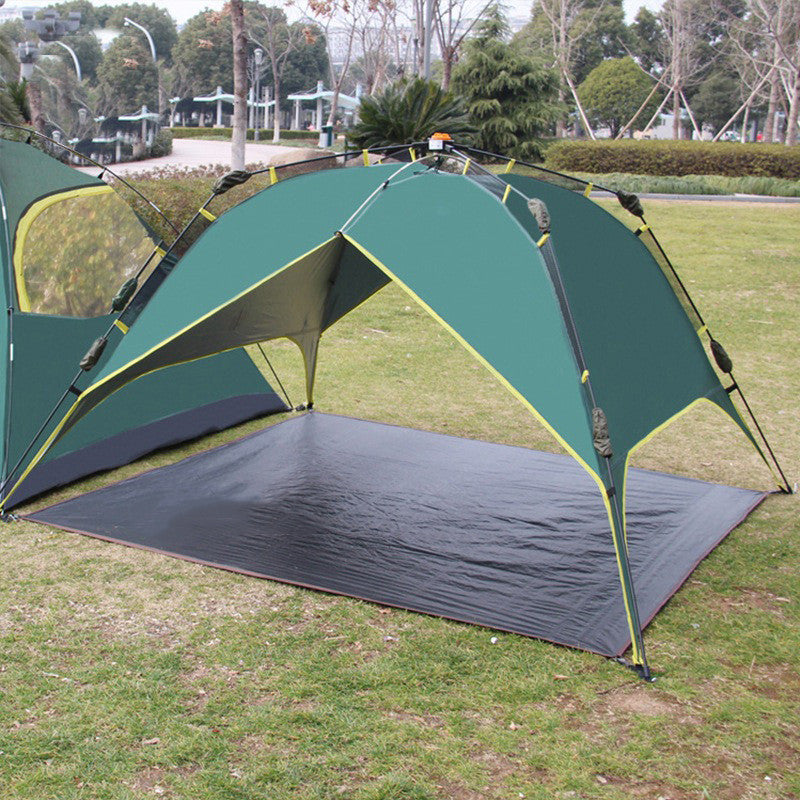 Thick Anti-wear PE Ground Cloth Outdoor Camping Tent Mat Canopy Beach Mat Picnic Mat Tent Bottom Cloth