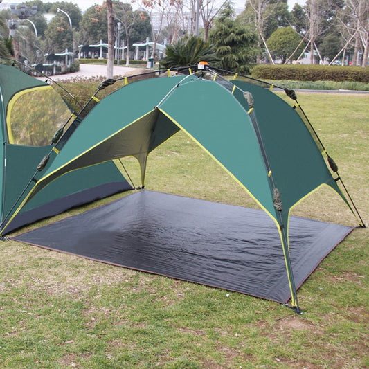 Thick Anti-wear PE Ground Cloth Outdoor Camping Tent Mat Canopy Beach Mat Picnic Mat Tent Bottom Cloth