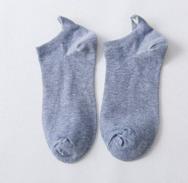 Heart embroidery sock sock casual cotton socks woman