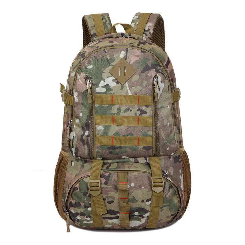 Outdoor mountaineering bag travel backpack camouflage