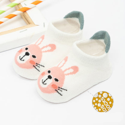 Three-dimensional Cartoon Baby Baby Non-slip Floor Socks