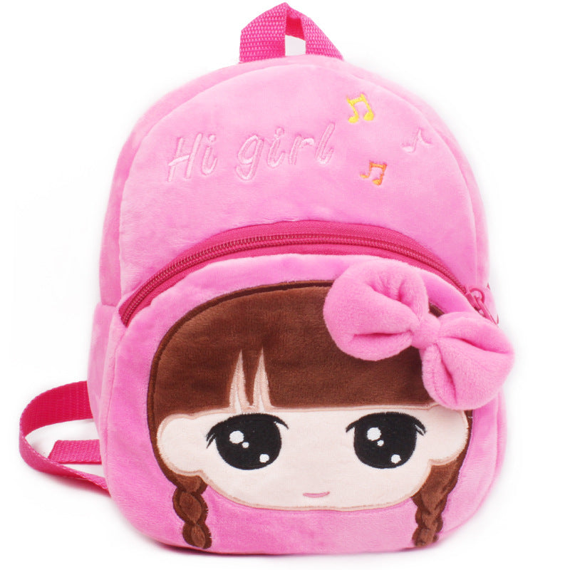 Baby Backpack Plush Toy Cartoon Bag