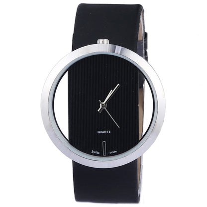 Trendy fashion ladies hollow creative quartz watch