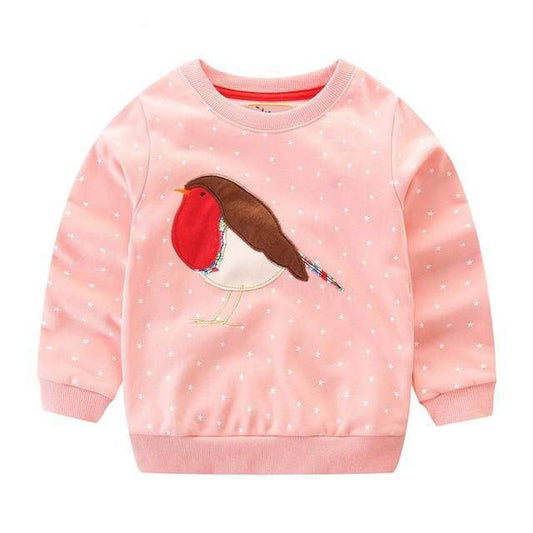 Children's printed sweater