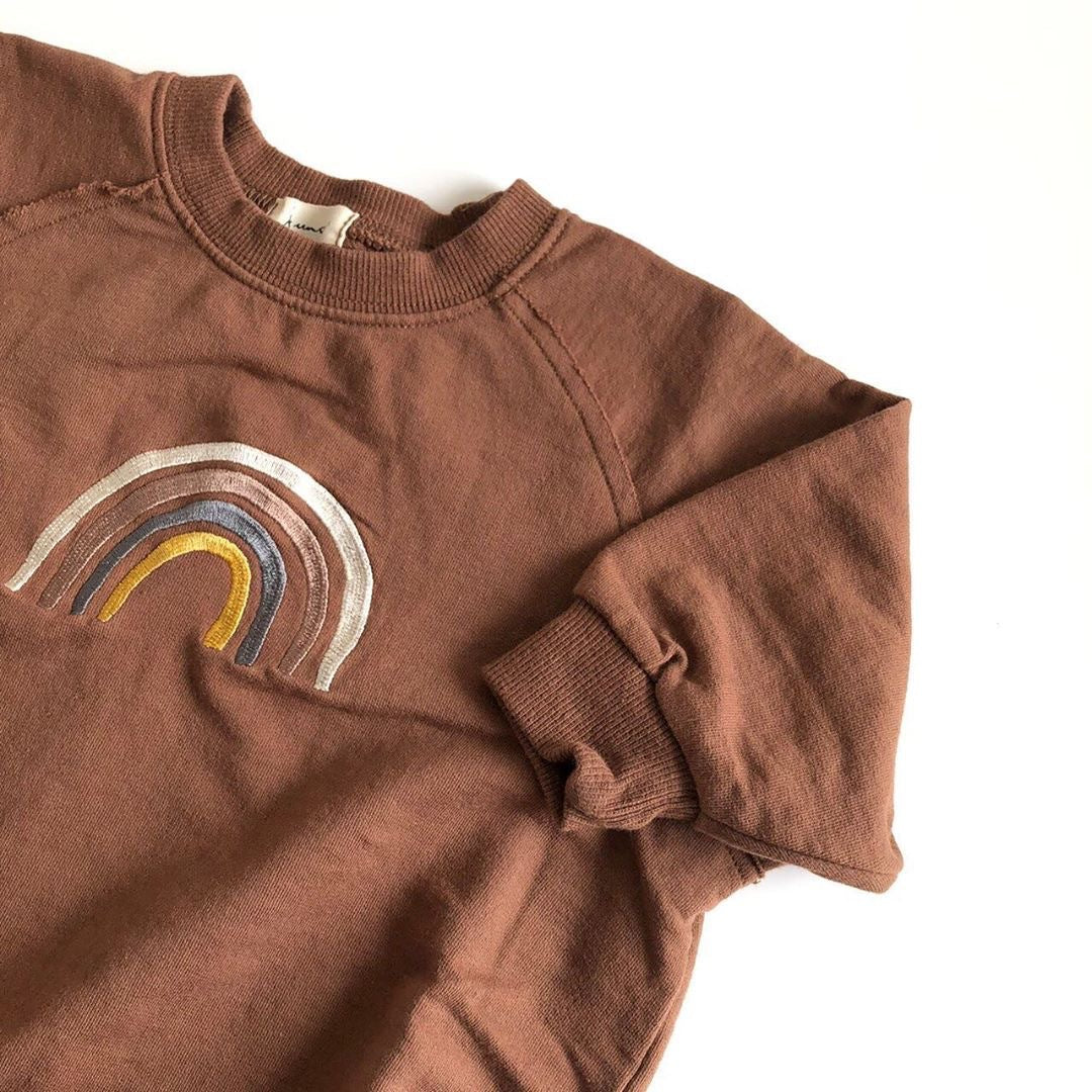 Rainbow series baby romper