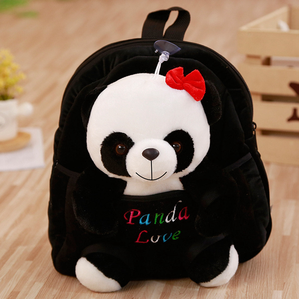 Cartoon panda backpack