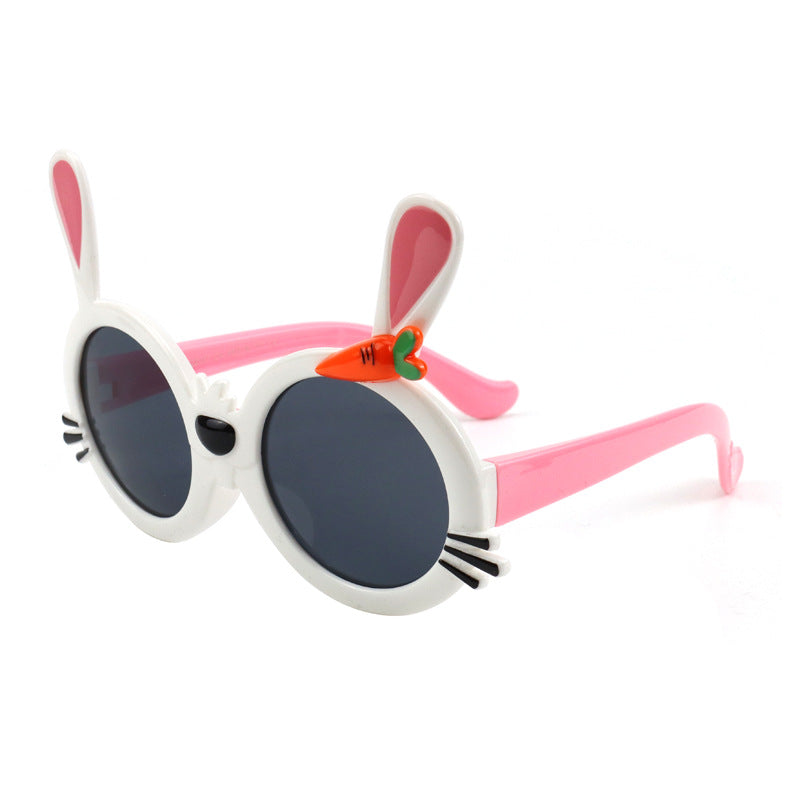 Children Glasses Silicone Cute Bunny Cartoon