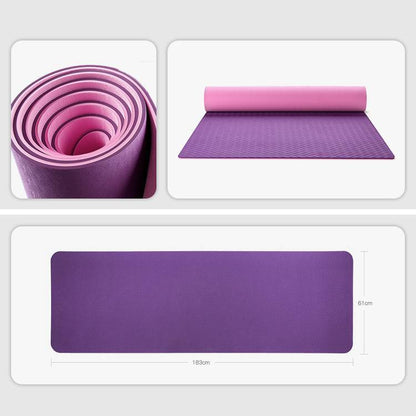 Tasteless and antiskid fitness dance yoga mat