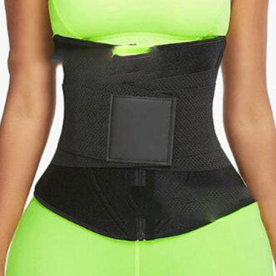 Sport double belt compression belly corset