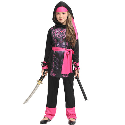 Halloween Cosplay Costume Children's Samurai Costume